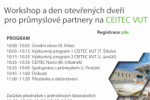 The workshop and open day for industrial partners at the CEITEC BUT<br>